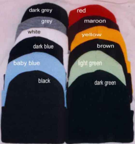 Colors Available